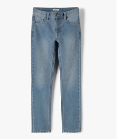 jean garcon coupe regular taille ajustable bleu jeansC666801_1