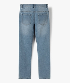 jean garcon coupe regular taille ajustable bleu jeansC666801_4