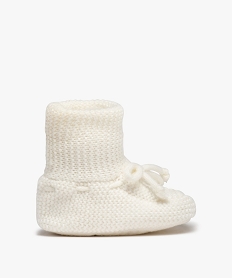 chaussons bebe bottillons en maille unis beigeC710901_1