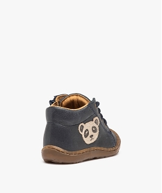 chaussures premiers pas bebe garcon a lacets – na! bleuC712701_4