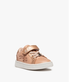 tennis bebe fille a details brillants - lulucastagnette rose baskets et tennisC712901_2