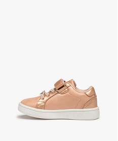 tennis bebe fille a details brillants - lulucastagnette rose baskets et tennisC712901_3