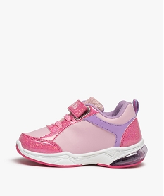 baskets fille a semelle lumineuse pat patrouille rose baskets