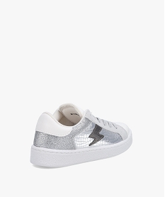 baskets fille a details pailletes et metallises gris basketsC728401_4