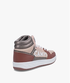 baskets fille mid-cut a details brillants - camps united rose basketsC728601_4