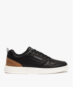baskets homme unies a semelle contrastante - chevignon noirC734901_1