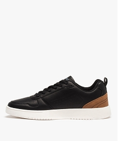 baskets homme unies a semelle contrastante - chevignon noirC734901_3