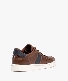 baskets homme unies a lacets - lee cooper brunC735001_4