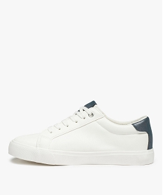 tennis femme a lacets brillants et motif etoile blancC741401_3