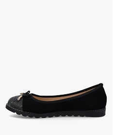 ballerines femme a bout brillant et semelle crantee noirC745401_3