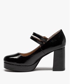 escarpins babies vernis a talon et double bride femme noir standardC749701_3