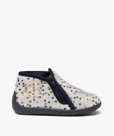 GEMO Chaussons bébé fille bottillons à pois brillants – LuluCastagnette Gris