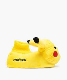 GEMO Chaussons garçon en volume Pikachu - Pokémon jaune standard