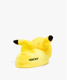 chaussons garcon en volume pikachu - pokemon jauneC767701_4