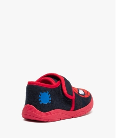 chaussons garcon bottillons en velours - spider-man rougeC767801_4