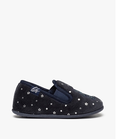 GEMO Chaussons fille en velours ornés d’étoiles – LuluCastagnette bleu standard