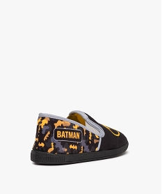 chaussons garcon en velours imprime - batman noirC771101_4