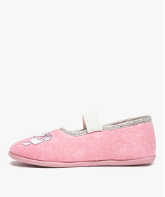 Chaussons fille Disney® Marie les Aristochats - rose / gris