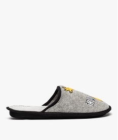 chaussons homme forme mule a motif - the simpsons noirC774801_1