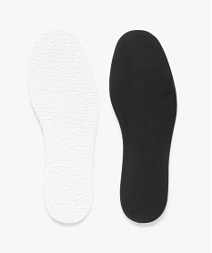CHAUSSETTE BEIGE SEMELLE BLANC:30536440000-Coton///Non double/