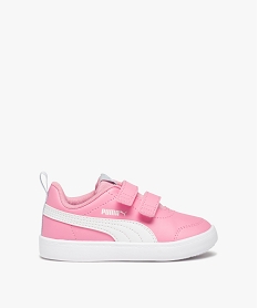 tennis fille bicolores a scratchs - puma courtflex rose basketsC786801_1