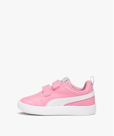 baskets fille bicolores a scratchs – puma courtflex rose basketsC786801_3