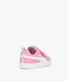 baskets fille bicolores a scratchs – puma courtflex rose basketsC786801_4