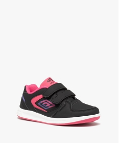 baskets fille a details contrastes fermeture scratch - umbro noirC792501_2