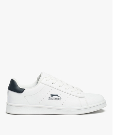 GEMO Baskets garçon unies à lacets - Slazenger Miram blanc chine