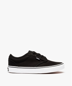 GEMO Baskets garçon skateshoes dessus en toile - Vans Atwood noir vif
