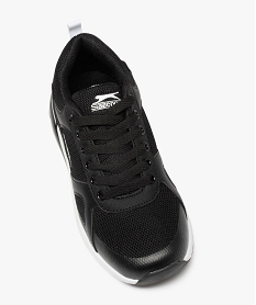 baskets garcon en mesh a semelle bicolore – slazenger sael noirC797101_4