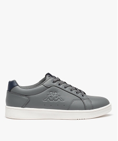 baskets homme unies a lacets - kappa grisC800001_1