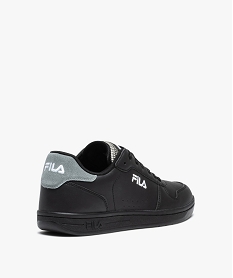 baskets homme skateshoes a lacets - fila netforce noirC800301_4