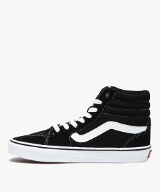 baskets femme semi-montantes bicolores - vans filmore high noirC805601_3