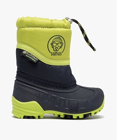 GEMO Bottes de neige enfant étanches - Boatilus Noir