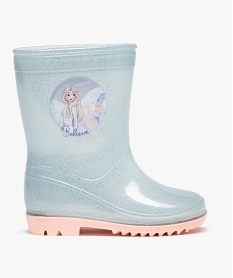 GEMO Bottes de pluie fille pailletées - La Reine des Neiges Bleu