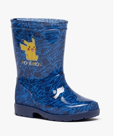 bottes de pluie garcon pikachu - pokemon bleuC808701_2