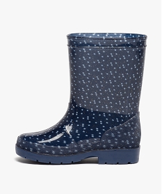 bottes de pluie fille a pois et a paillettes - lulucastagnette noirC808801_3