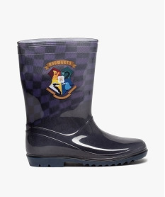 bottes de pluie garcon ecusson - harry potter bleuC809701_1