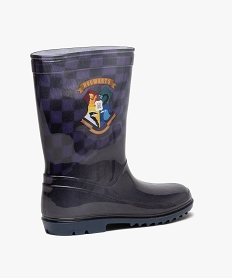 bottes de pluie garcon ecusson - harry potter bleuC809701_4