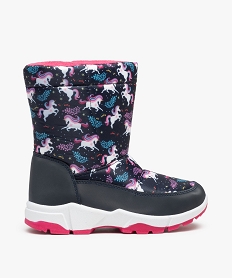 Chaussures bottesdepluieapresski fille chaussures