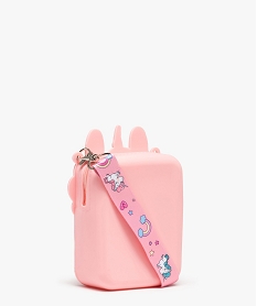 sac pochette motif licorne avec bandouliere amovible fille multicoloreC810801_2