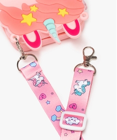 sac pochette motif licorne avec bandouliere amovible fille multicoloreC810801_3