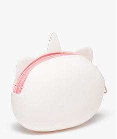 porte-monnaie licorne en silicone souple fille blancC812301_2