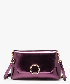 sac a main femme format mini avec rabat violet sacs bandouliereC817901_1