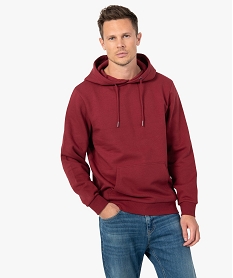 10WAZOU blanc SWEAT ROUGE:40171500349-Coton///Coton/
