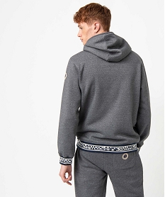 sweat homme a capuche – camps united gris sweatsC827001_3