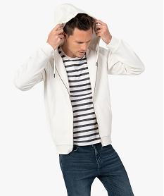 SEMELLE GRIS SWEAT ECRU:40171510124-Coton////