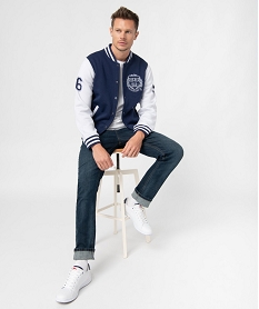 PANTACOURT VERT SWEAT BLEU:40171510126-Polyester////
