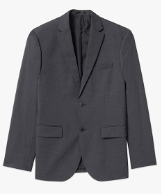 veste de costume homme fermeture 2 boutons gris manteaux et blousonsC833701_4